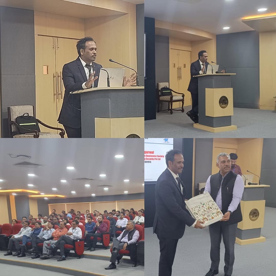 Cyber Investigation, Milind Agarwal, RBI Jaipur, Cyber Security, Emerging Threats, Investigative Techniques, Cyber Threats, RBI, Cyber Awareness, ccas, aspl, avenging security pvt ltd, cyber expert